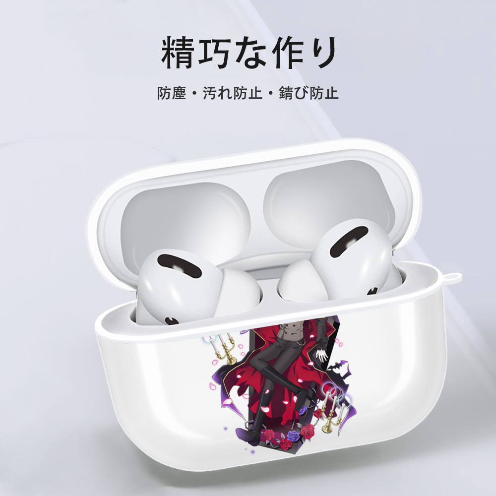 文豪ストレイドッグス Bungo Stray Dogs 【AirPods Pro用】ハードシェル保護ケース 耐衝撃・防指紋・カラビナ付き商品仕様