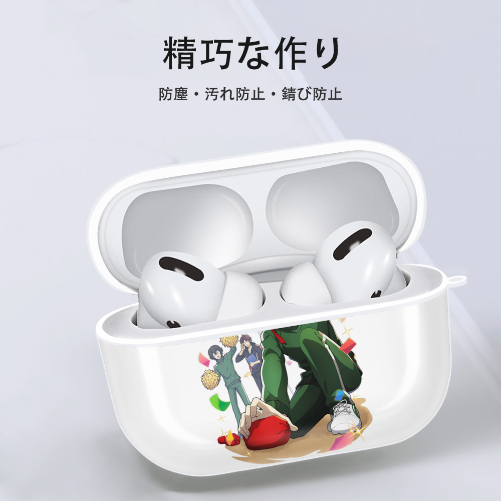 文豪ストレイドッグス Bungo Stray Dogs 【AirPods Pro用】ハードシェル保護ケース 耐衝撃・防指紋・カラビナ付き商品仕様