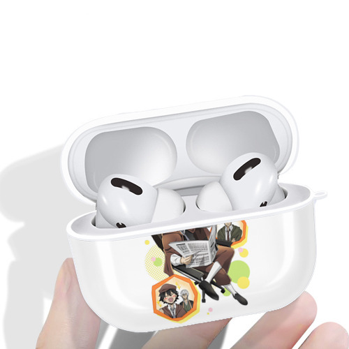 文豪ストレイドッグス Bungo Stray Dogs 【AirPods Pro用】ハードシェル保護ケース 耐衝撃・防指紋・カラビナ付き商品仕様