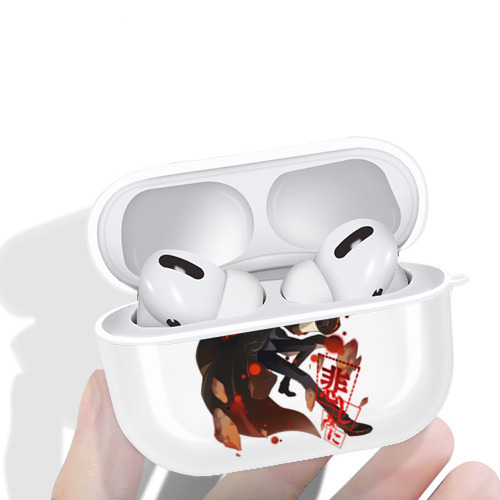 文豪ストレイドッグス Bungo Stray Dogs 【AirPods Pro用】ハードシェル保護ケース 耐衝撃・防指紋・カラビナ付き商品仕様