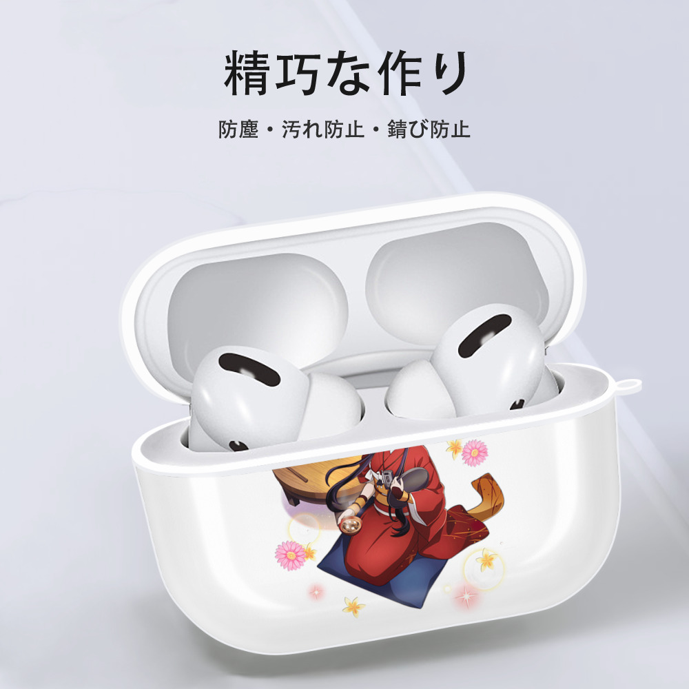 文豪ストレイドッグス Bungo Stray Dogs 【AirPods Pro用】ハードシェル保護ケース 耐衝撃・防指紋・カラビナ付き商品仕様