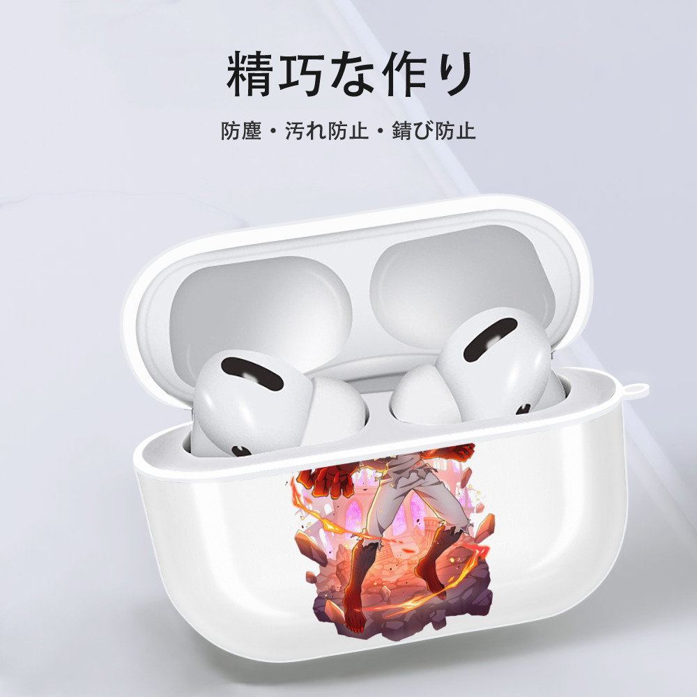 文豪ストレイドッグス Bungo Stray Dogs 【AirPods Pro用】ハードシェル保護ケース 耐衝撃・防指紋・カラビナ付き商品仕様