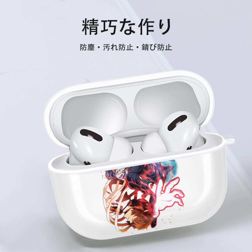 文豪ストレイドッグス Bungo Stray Dogs 【AirPods Pro用】ハードシェル保護ケース 耐衝撃・防指紋・カラビナ付き商品仕様