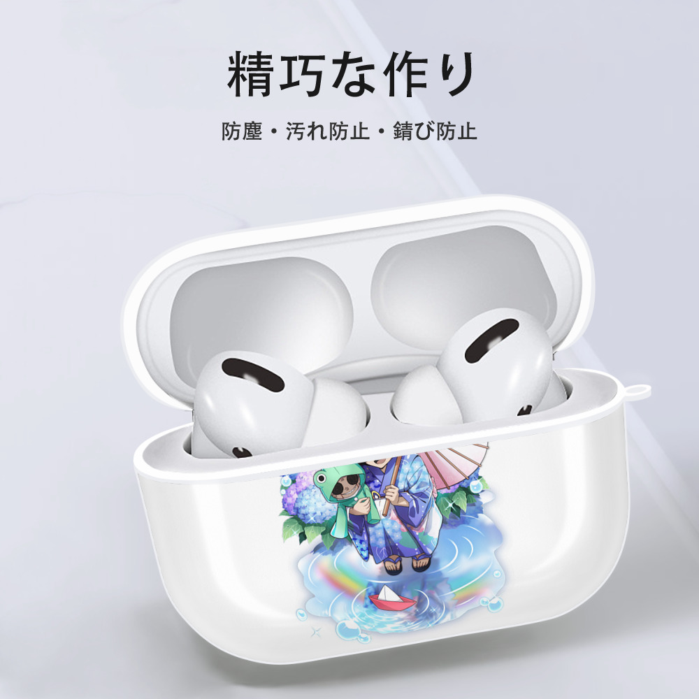 文豪ストレイドッグス Bungo Stray Dogs 【AirPods Pro用】ハードシェル保護ケース 耐衝撃・防指紋・カラビナ付き商品仕様