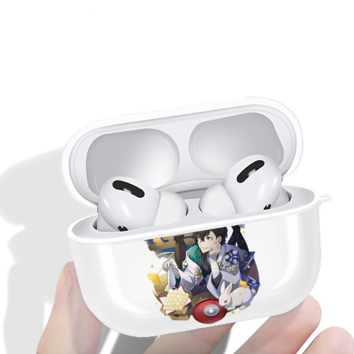 文豪ストレイドッグス Bungo Stray Dogs 【AirPods Pro用】ハードシェル保護ケース 耐衝撃・防指紋・カラビナ付き商品仕様