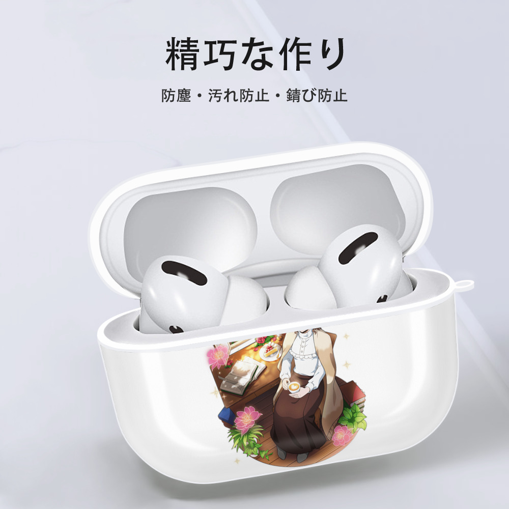 文豪ストレイドッグス Bungo Stray Dogs 【AirPods Pro用】ハードシェル保護ケース 耐衝撃・防指紋・カラビナ付き商品仕様