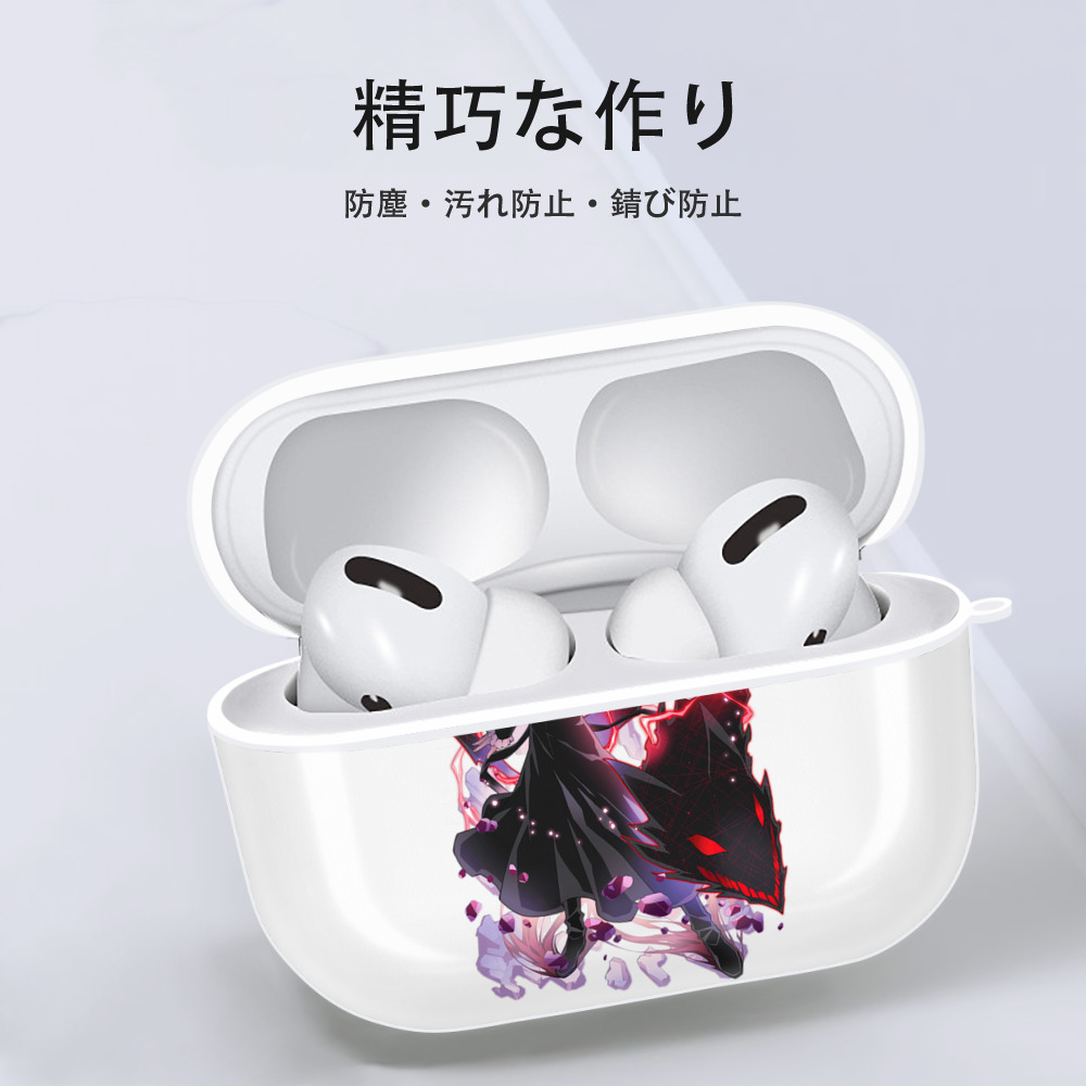 文豪ストレイドッグス Bungo Stray Dogs 【AirPods Pro用】ハードシェル保護ケース 耐衝撃・防指紋・カラビナ付き商品仕様
