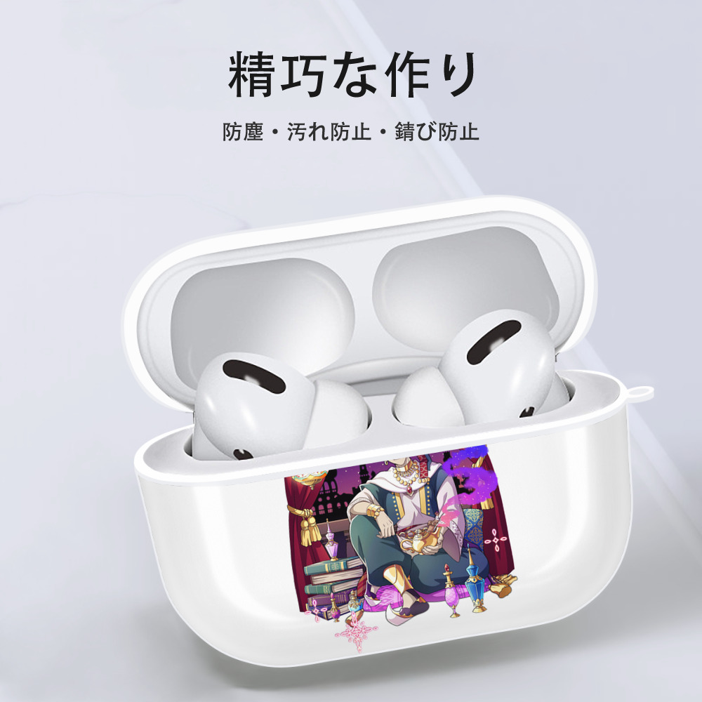 文豪ストレイドッグス Bungo Stray Dogs 【AirPods Pro用】ハードシェル保護ケース 耐衝撃・防指紋・カラビナ付き商品仕様