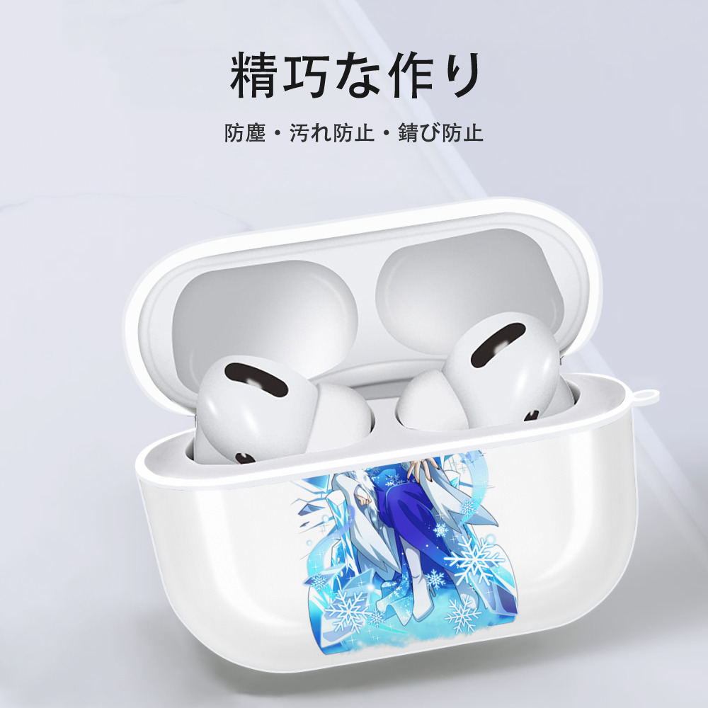 文豪ストレイドッグス Bungo Stray Dogs 【AirPods Pro用】ハードシェル保護ケース 耐衝撃・防指紋・カラビナ付き商品仕様