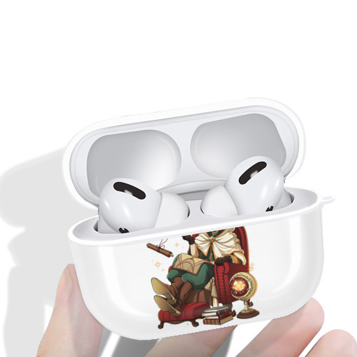 文豪ストレイドッグス Bungo Stray Dogs 【AirPods Pro用】ハードシェル保護ケース 耐衝撃・防指紋・カラビナ付き商品仕様