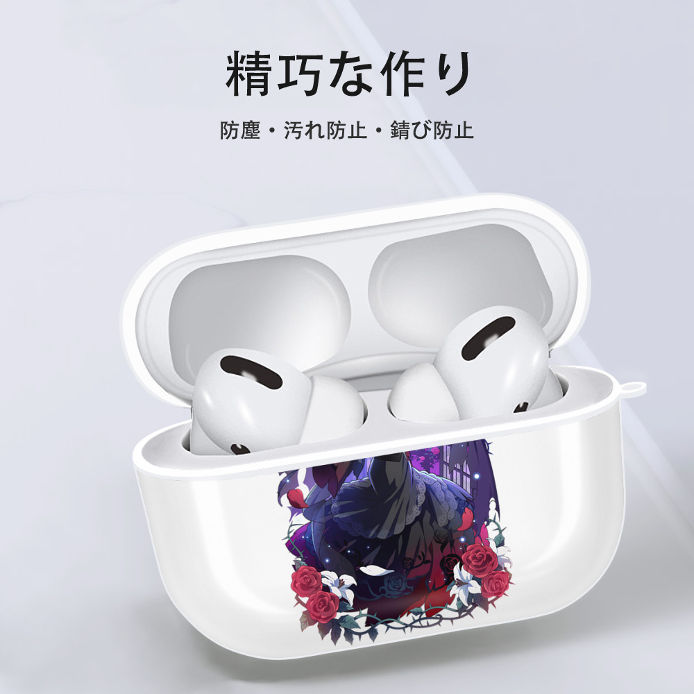 文豪ストレイドッグス Bungo Stray Dogs 【AirPods Pro用】ハードシェル保護ケース 耐衝撃・防指紋・カラビナ付き商品仕様