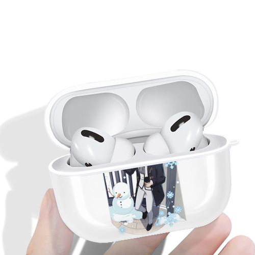 文豪ストレイドッグス Bungo Stray Dogs 【AirPods Pro用】ハードシェル保護ケース 耐衝撃・防指紋・カラビナ付き商品仕様
