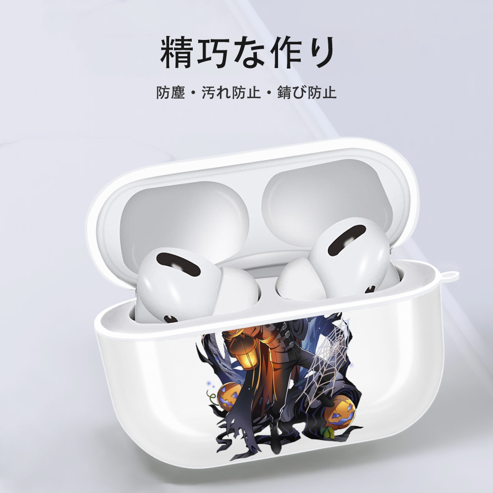 文豪ストレイドッグス Bungo Stray Dogs 【AirPods Pro用】ハードシェル保護ケース 耐衝撃・防指紋・カラビナ付き商品仕様