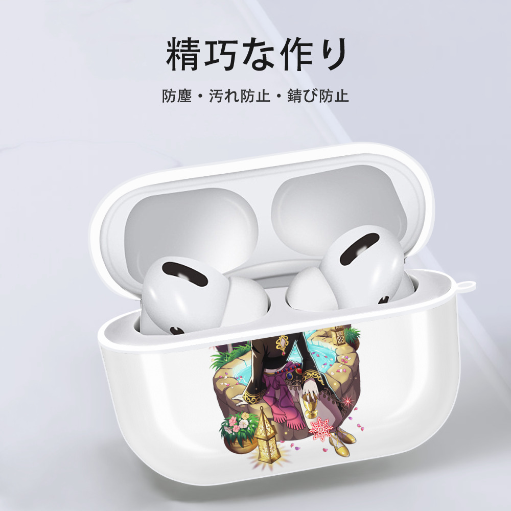文豪ストレイドッグス Bungo Stray Dogs 【AirPods Pro用】ハードシェル保護ケース 耐衝撃・防指紋・カラビナ付き商品仕様
