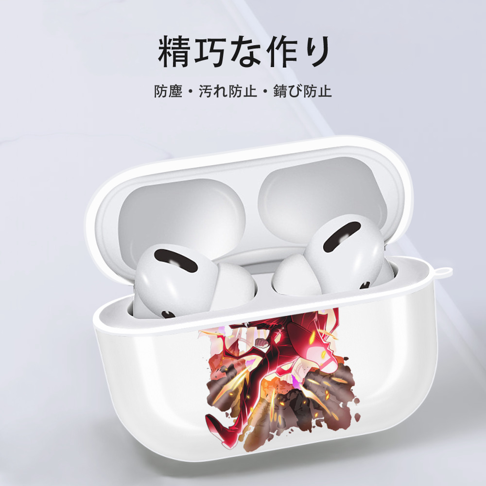 文豪ストレイドッグス Bungo Stray Dogs 【AirPods Pro用】ハードシェル保護ケース 耐衝撃・防指紋・カラビナ付き商品仕様