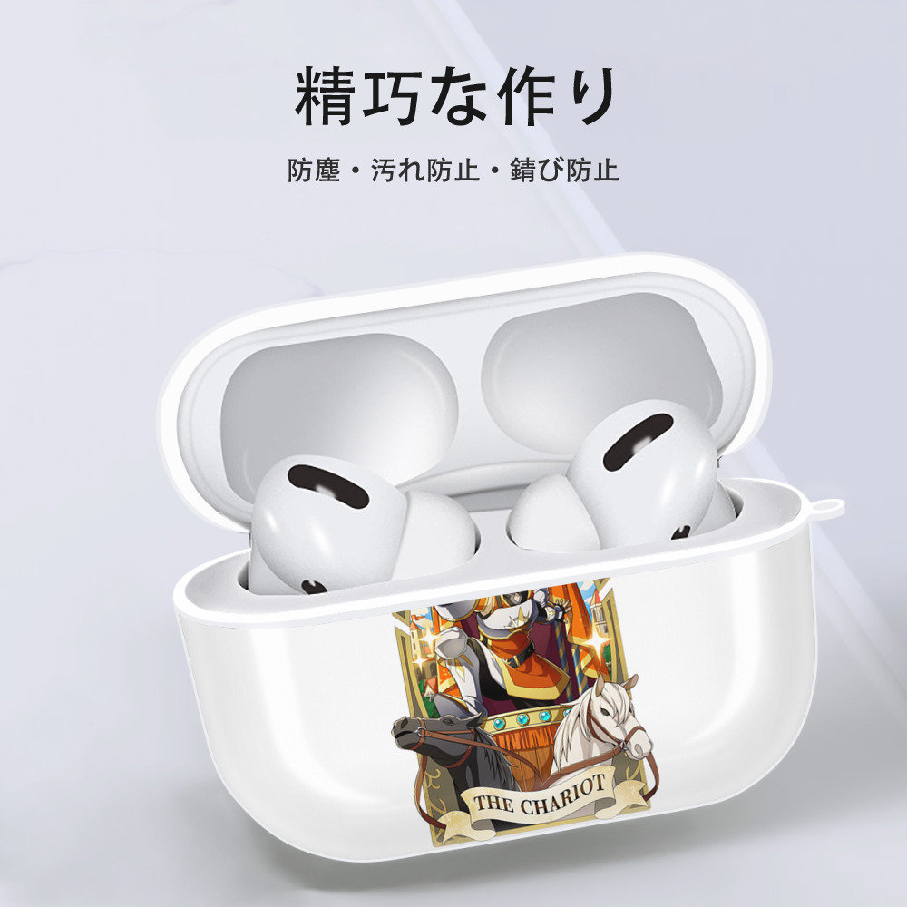 文豪ストレイドッグス Bungo Stray Dogs 【AirPods Pro用】ハードシェル保護ケース 耐衝撃・防指紋・カラビナ付き商品仕様