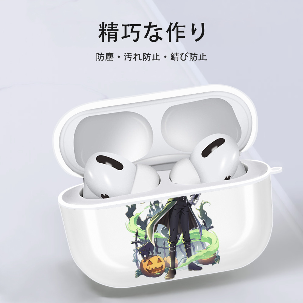 文豪ストレイドッグス Bungo Stray Dogs 【AirPods Pro用】ハードシェル保護ケース 耐衝撃・防指紋・カラビナ付き商品仕様