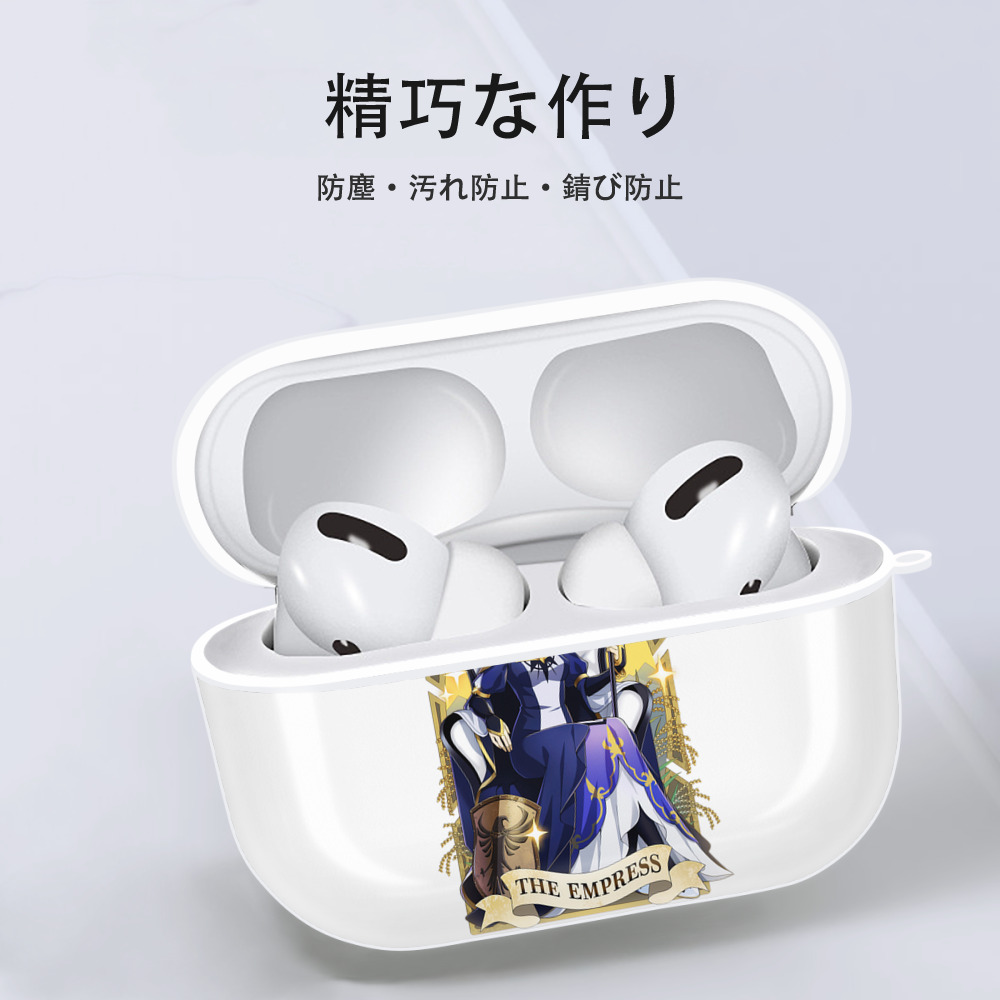 文豪ストレイドッグス Bungo Stray Dogs 【AirPods Pro用】ハードシェル保護ケース 耐衝撃・防指紋・カラビナ付き商品仕様
