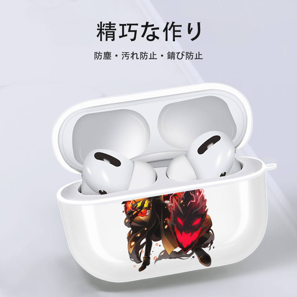 文豪ストレイドッグス Bungo Stray Dogs 【AirPods Pro用】ハードシェル保護ケース 耐衝撃・防指紋・カラビナ付き商品仕様