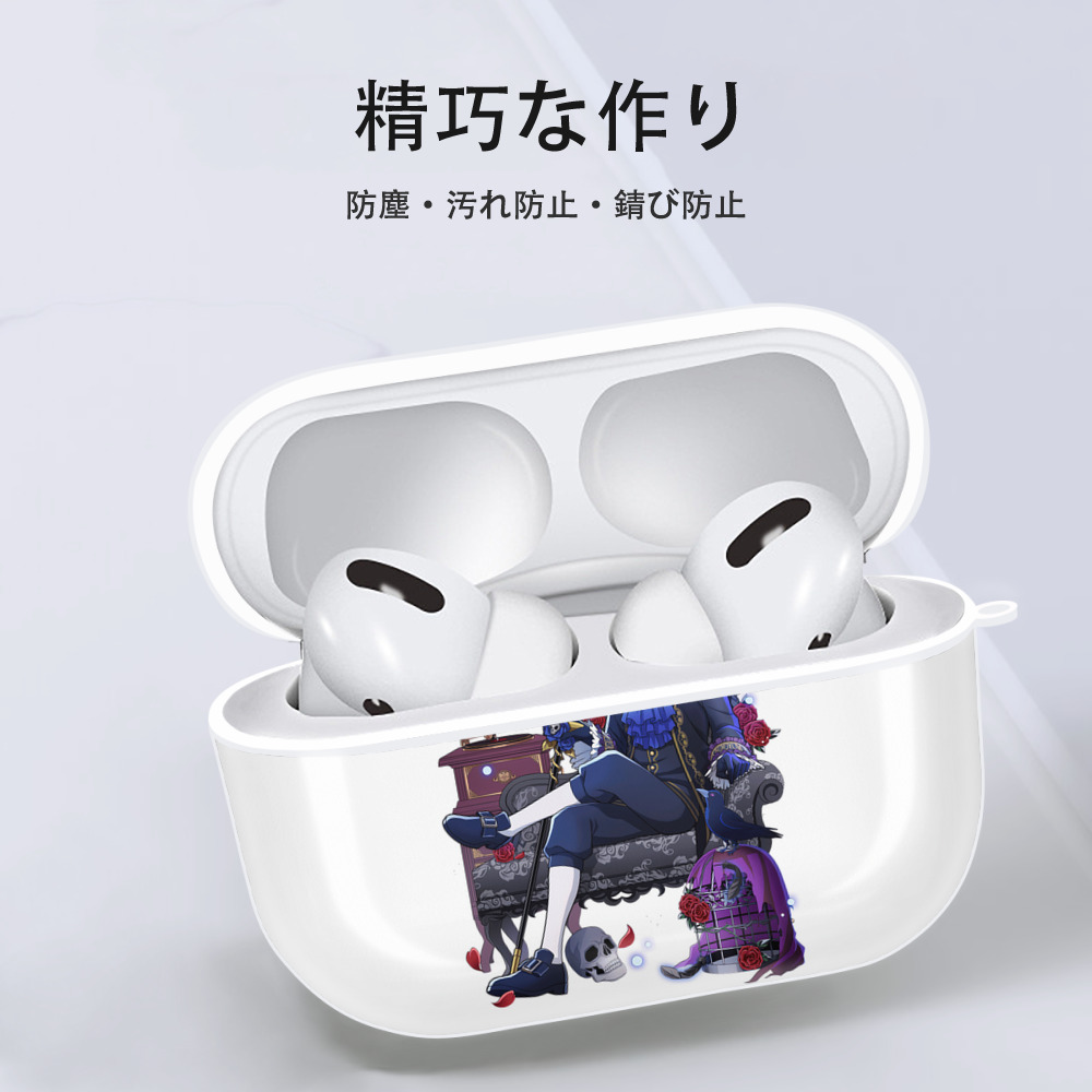 文豪ストレイドッグス Bungo Stray Dogs 【AirPods Pro用】ハードシェル保護ケース 耐衝撃・防指紋・カラビナ付き商品仕様