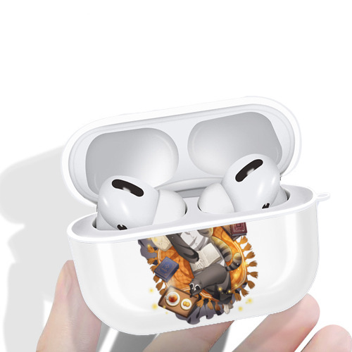 文豪ストレイドッグス Bungo Stray Dogs 【AirPods Pro用】ハードシェル保護ケース 耐衝撃・防指紋・カラビナ付き商品仕様