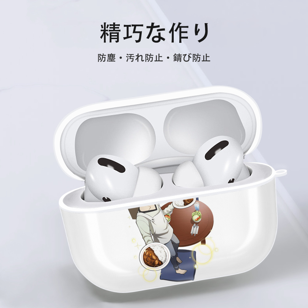 文豪ストレイドッグス Bungo Stray Dogs 【AirPods Pro用】ハードシェル保護ケース 耐衝撃・防指紋・カラビナ付き商品仕様