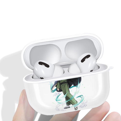 文豪ストレイドッグス Bungo Stray Dogs 【AirPods Pro用】ハードシェル保護ケース 耐衝撃・防指紋・カラビナ付き商品仕様