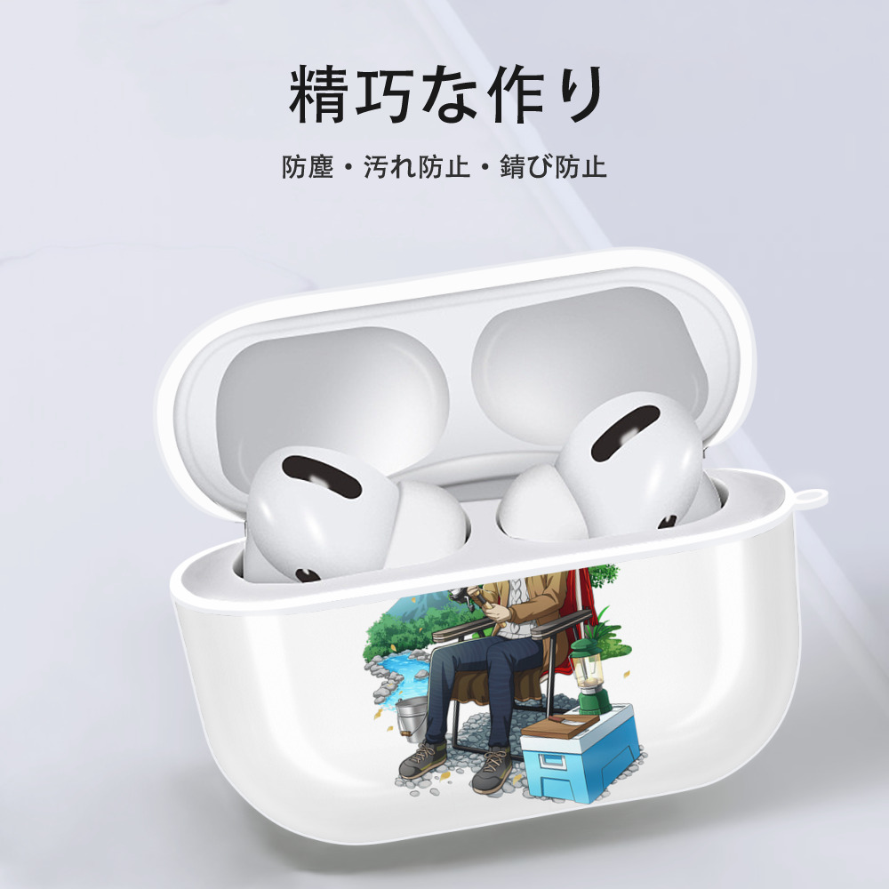 文豪ストレイドッグス Bungo Stray Dogs 【AirPods Pro用】ハードシェル保護ケース 耐衝撃・防指紋・カラビナ付き商品仕様