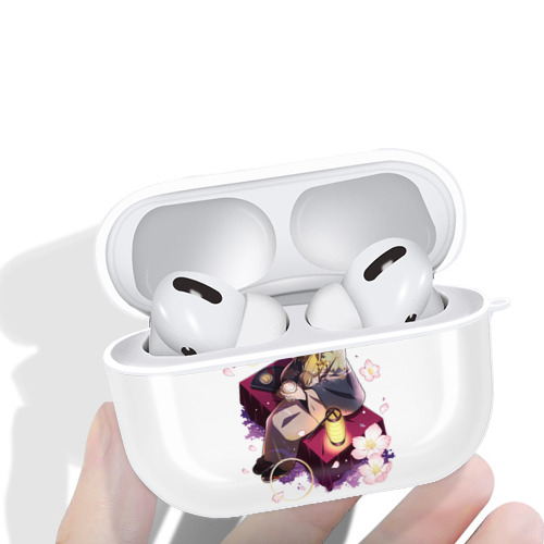 文豪ストレイドッグス Bungo Stray Dogs 【AirPods Pro用】ハードシェル保護ケース 耐衝撃・防指紋・カラビナ付き商品仕様
