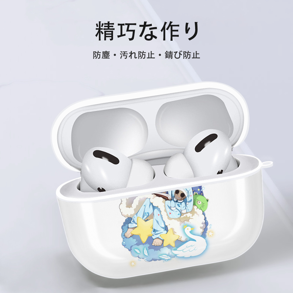文豪ストレイドッグス Bungo Stray Dogs 【AirPods Pro用】ハードシェル保護ケース 耐衝撃・防指紋・カラビナ付き商品仕様