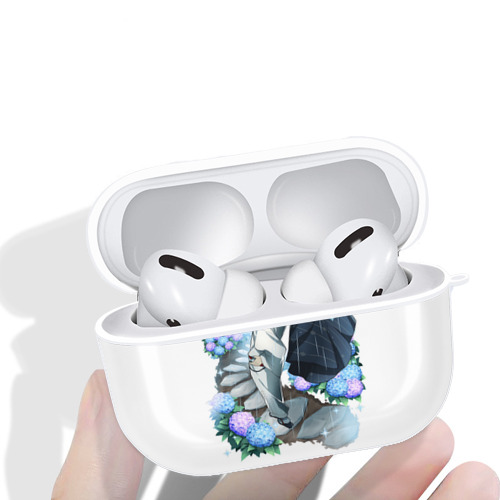 文豪ストレイドッグス Bungo Stray Dogs 【AirPods Pro用】ハードシェル保護ケース 耐衝撃・防指紋・カラビナ付き商品仕様