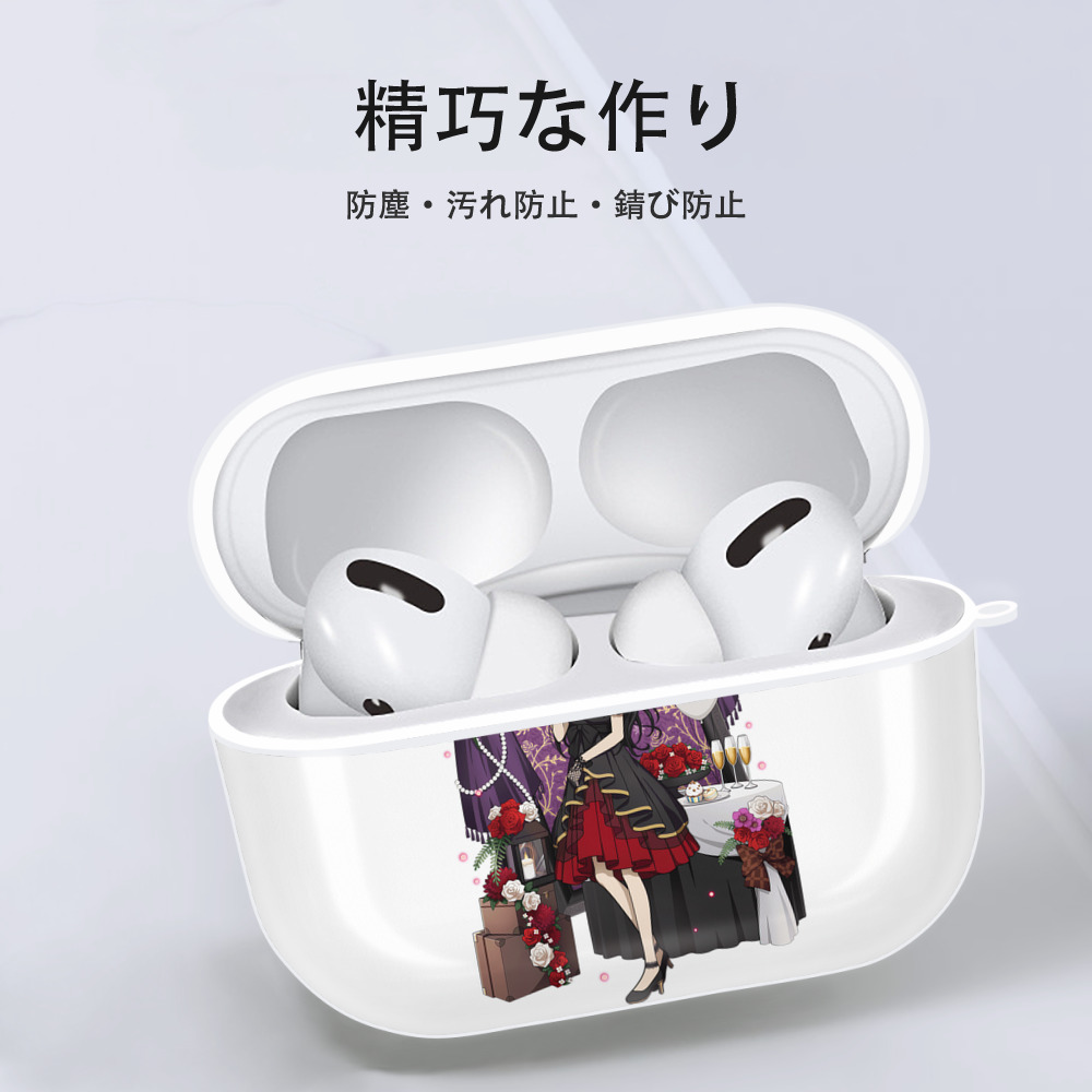 文豪ストレイドッグス Bungo Stray Dogs 【AirPods Pro用】ハードシェル保護ケース 耐衝撃・防指紋・カラビナ付き商品仕様