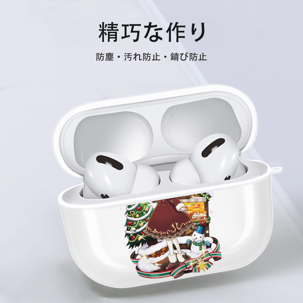 文豪ストレイドッグス Bungo Stray Dogs 【AirPods Pro用】ハードシェル保護ケース 耐衝撃・防指紋・カラビナ付き商品仕様