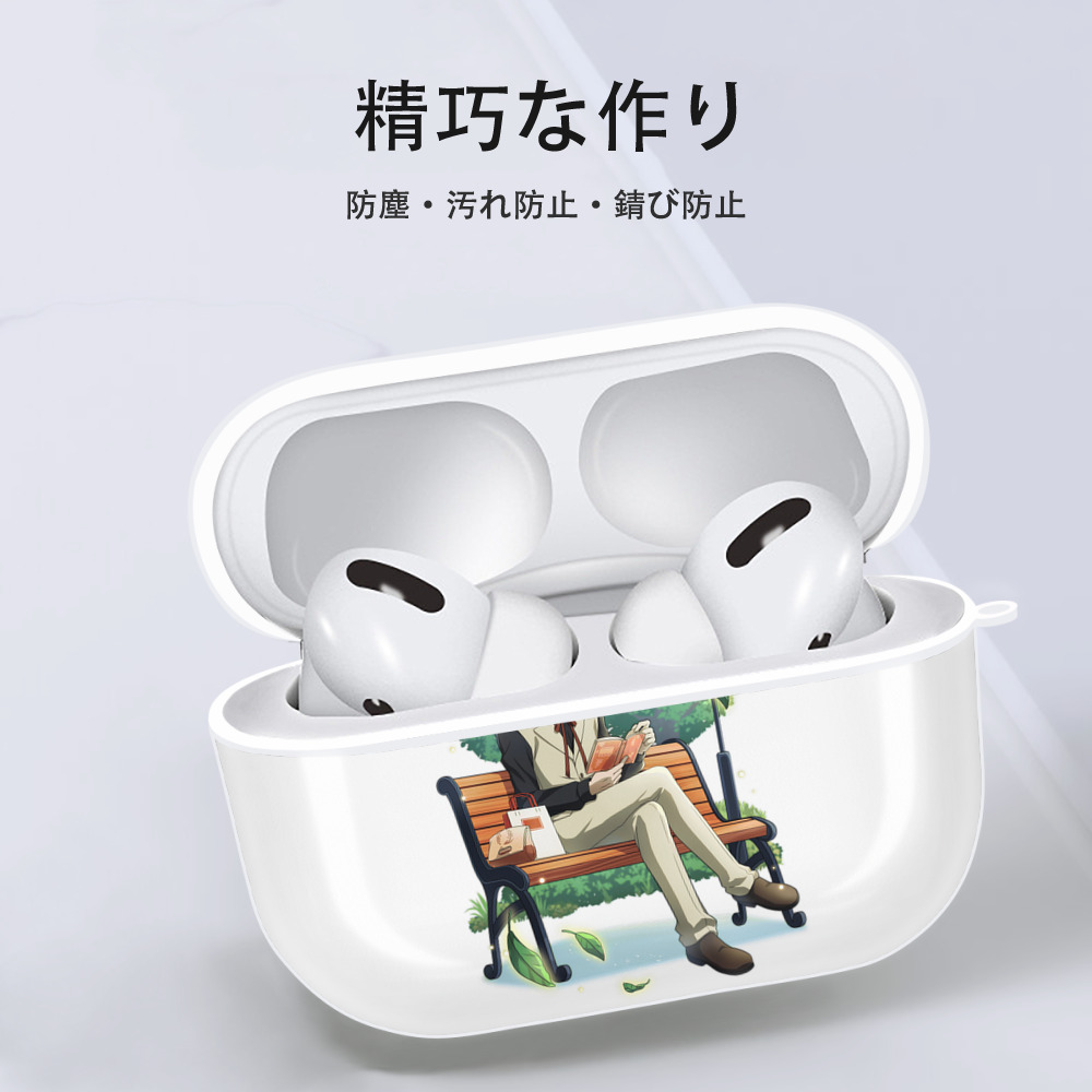 文豪ストレイドッグス Bungo Stray Dogs 【AirPods Pro用】ハードシェル保護ケース 耐衝撃・防指紋・カラビナ付き商品仕様