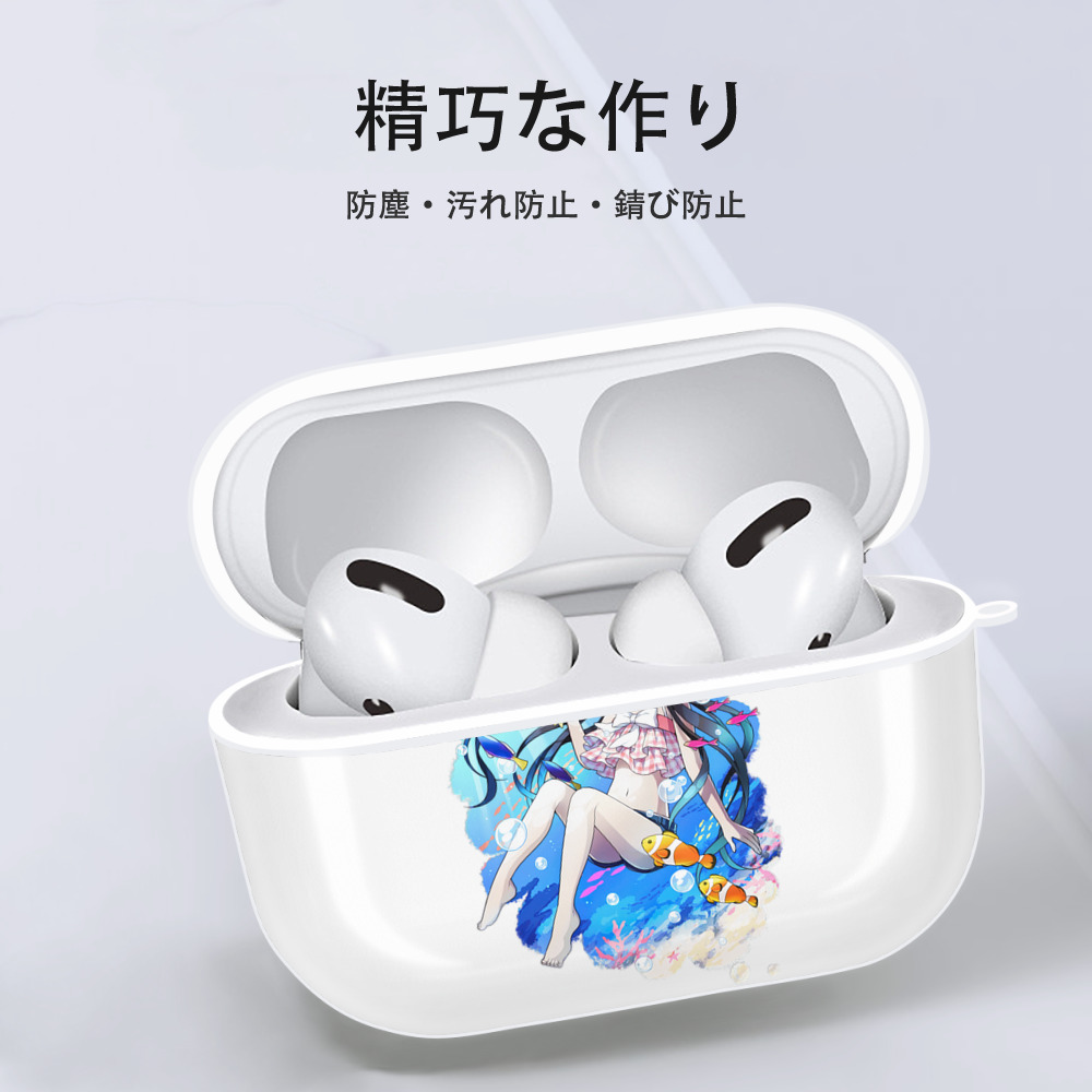文豪ストレイドッグス Bungo Stray Dogs 【AirPods Pro用】ハードシェル保護ケース 耐衝撃・防指紋・カラビナ付き商品仕様
