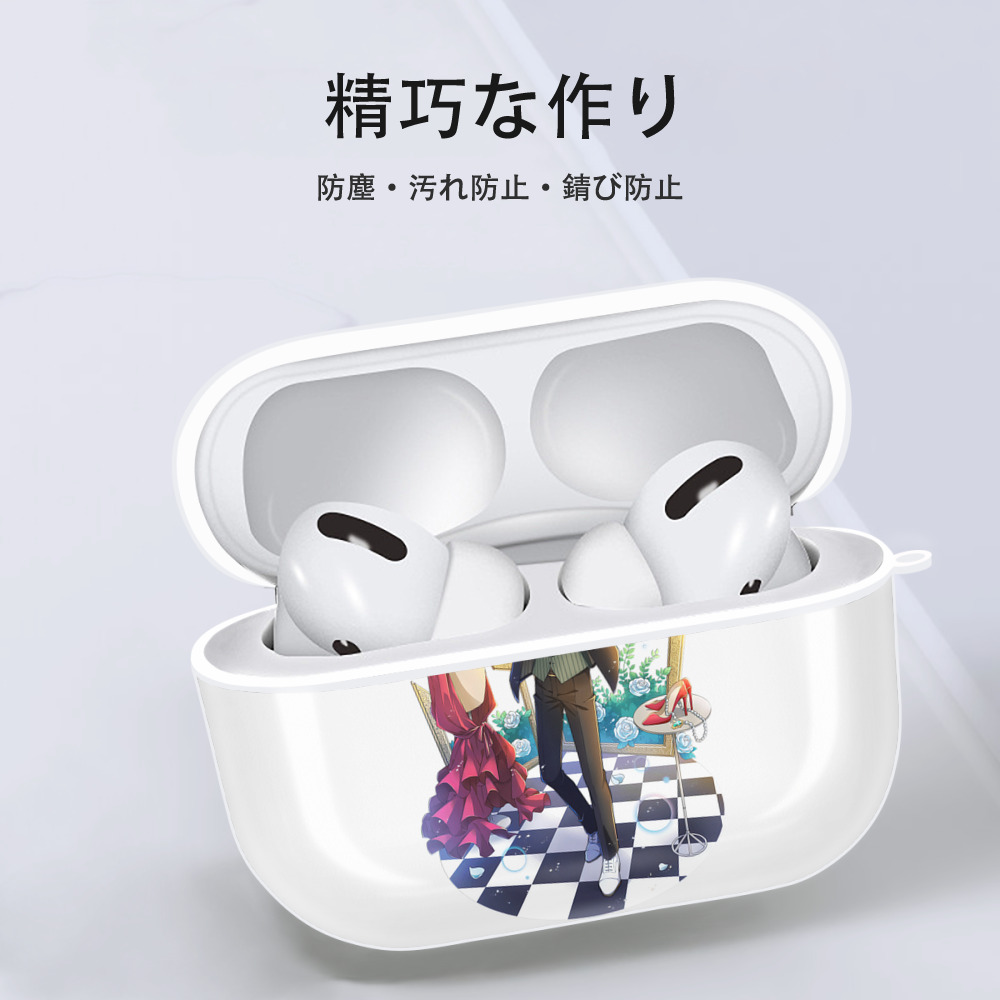 文豪ストレイドッグス Bungo Stray Dogs 【AirPods Pro用】ハードシェル保護ケース 耐衝撃・防指紋・カラビナ付き商品仕様