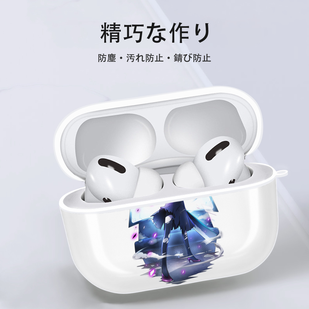 文豪ストレイドッグス Bungo Stray Dogs 【AirPods Pro用】ハードシェル保護ケース 耐衝撃・防指紋・カラビナ付き商品仕様
