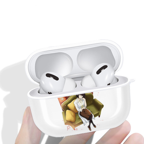 文豪ストレイドッグス Bungo Stray Dogs 【AirPods Pro用】ハードシェル保護ケース 耐衝撃・防指紋・カラビナ付き商品仕様