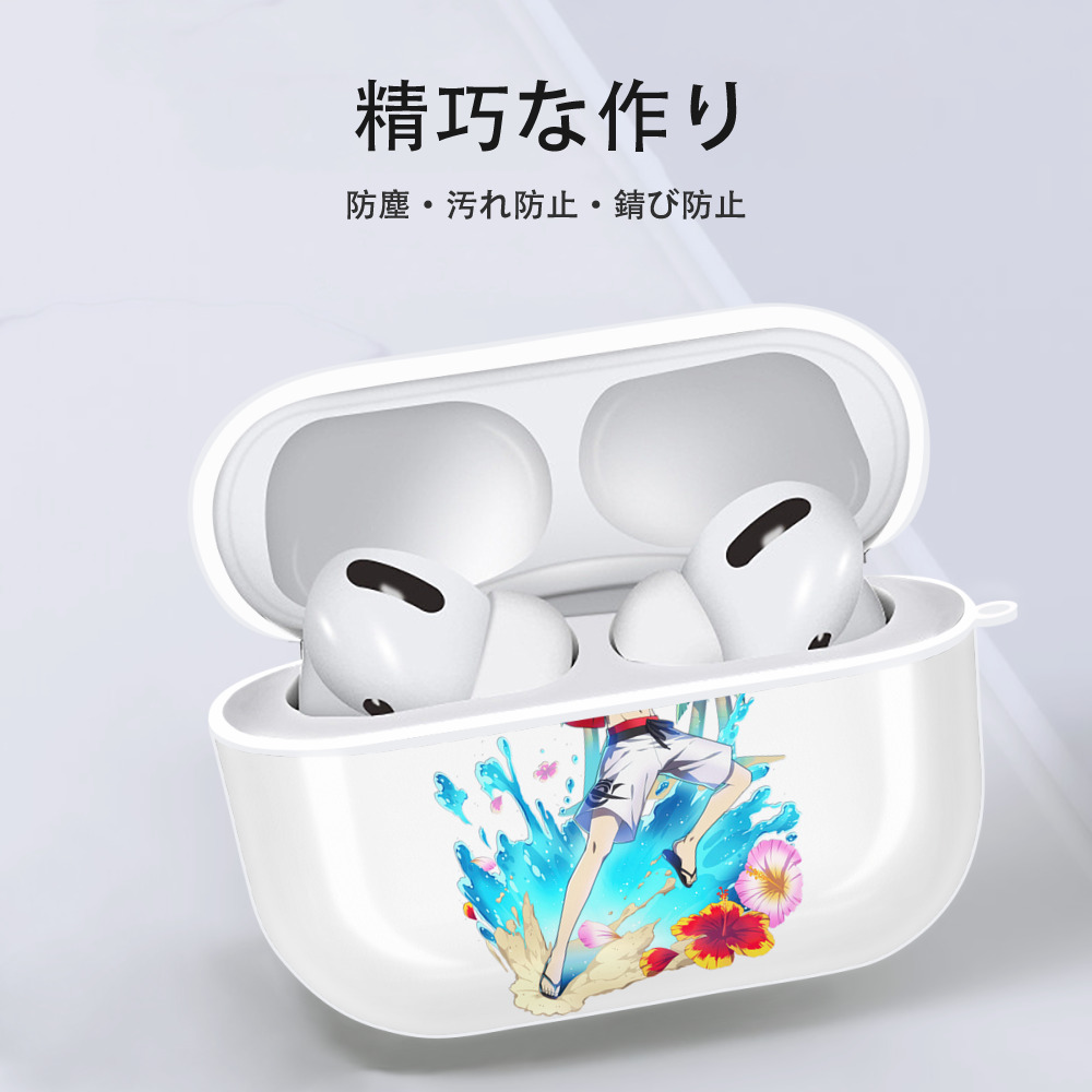 文豪ストレイドッグス Bungo Stray Dogs 【AirPods Pro用】ハードシェル保護ケース 耐衝撃・防指紋・カラビナ付き商品仕様