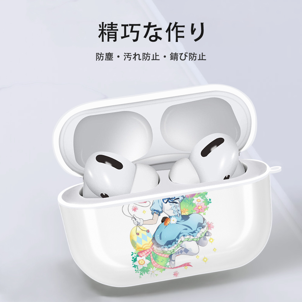 文豪ストレイドッグス Bungo Stray Dogs 【AirPods Pro用】ハードシェル保護ケース 耐衝撃・防指紋・カラビナ付き商品仕様