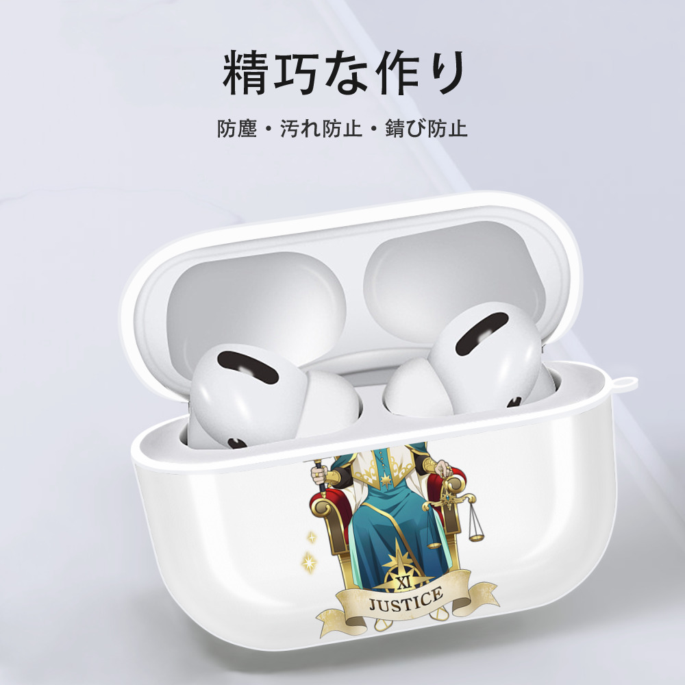文豪ストレイドッグス Bungo Stray Dogs 【AirPods Pro用】ハードシェル保護ケース 耐衝撃・防指紋・カラビナ付き商品仕様
