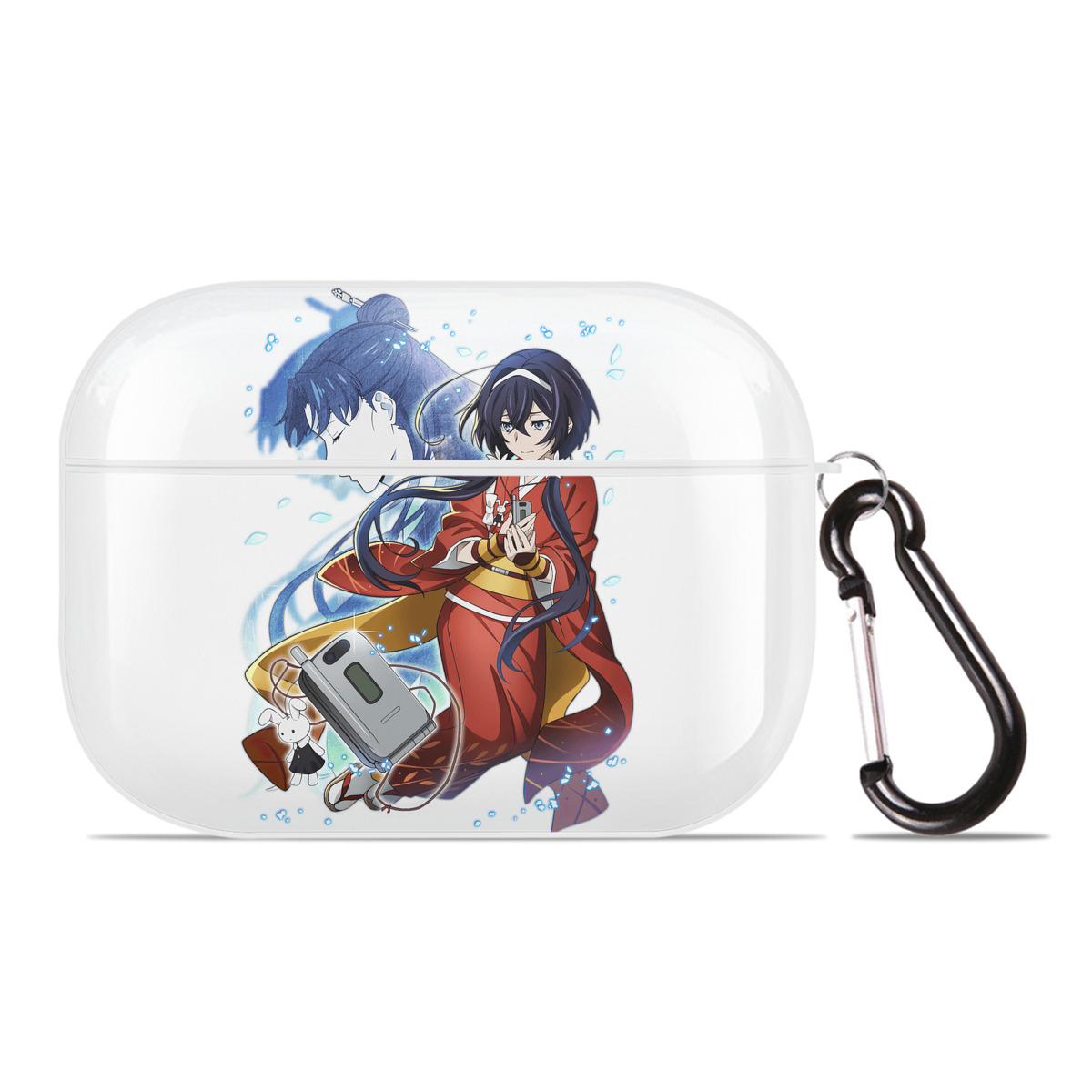 （画像用） 文豪ストレイドッグス Bungo Stray Dogs 【AirPods Pro用】ハードシェル保護ケース 耐衝撃・防指紋・カラビナ付き商品仕様