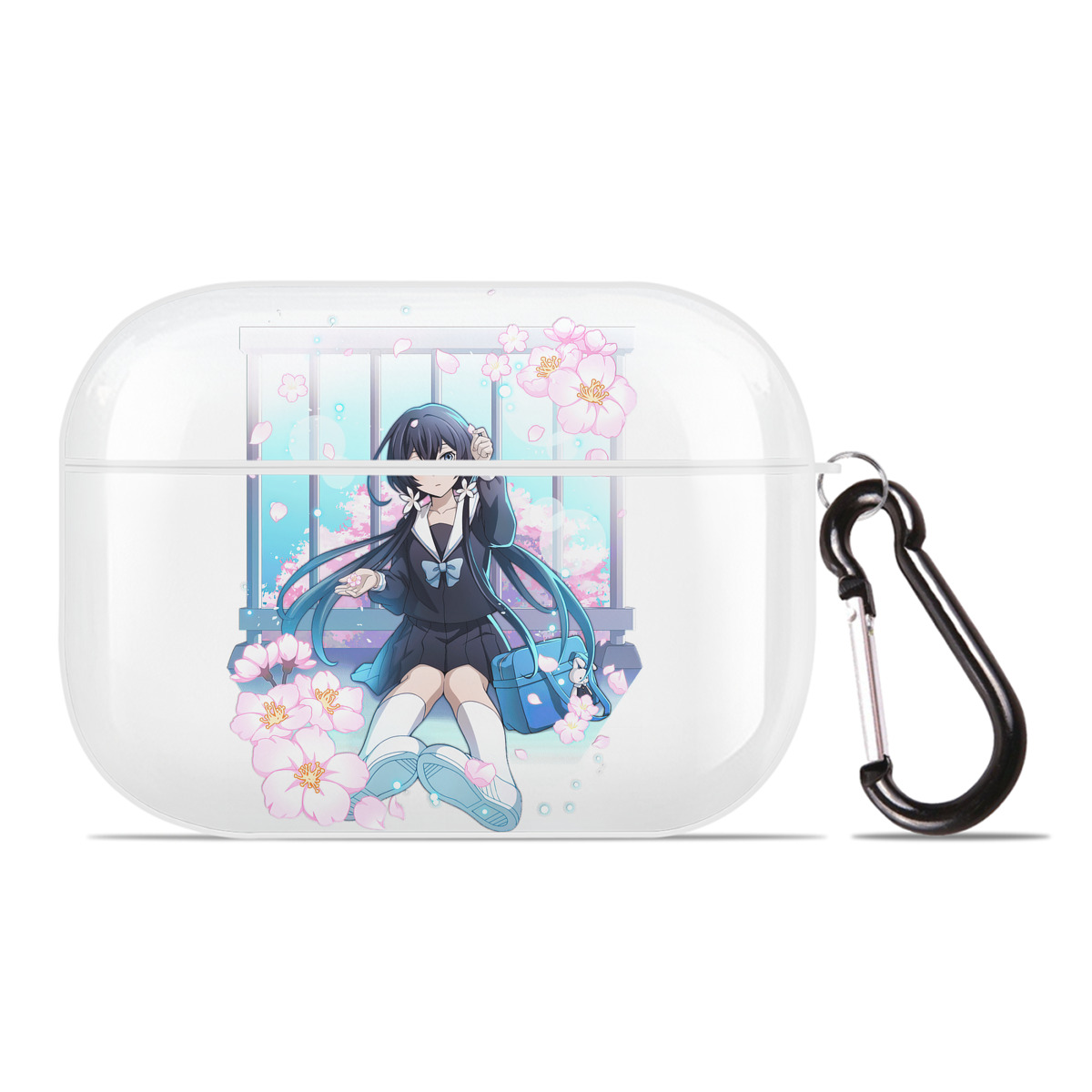 （画像用） 文豪ストレイドッグス Bungo Stray Dogs 【AirPods Pro用】ハードシェル保護ケース 耐衝撃・防指紋・カラビナ付き商品仕様