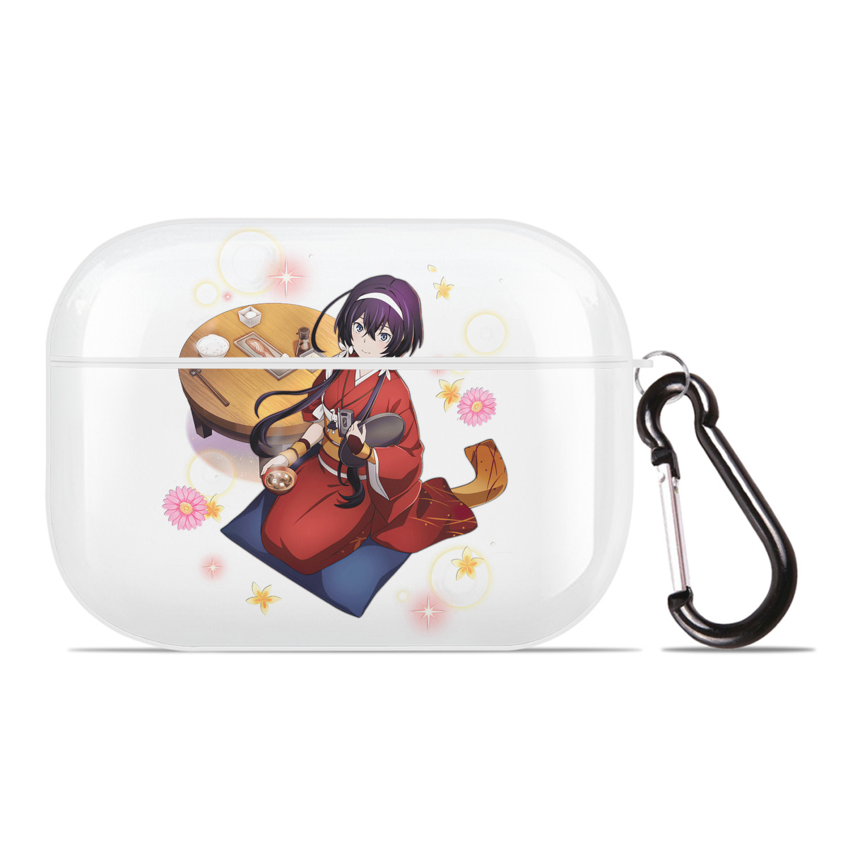 （画像用） 文豪ストレイドッグス Bungo Stray Dogs 【AirPods Pro用】ハードシェル保護ケース 耐衝撃・防指紋・カラビナ付き商品仕様