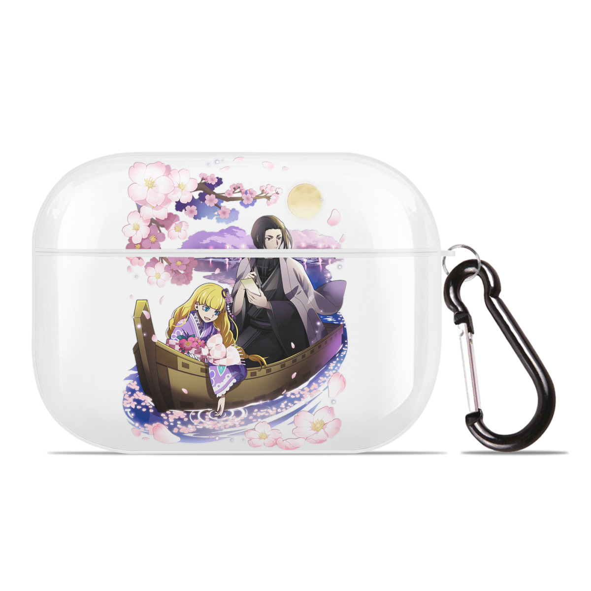 （画像用） 文豪ストレイドッグス Bungo Stray Dogs 【AirPods Pro用】ハードシェル保護ケース 耐衝撃・防指紋・カラビナ付き商品仕様