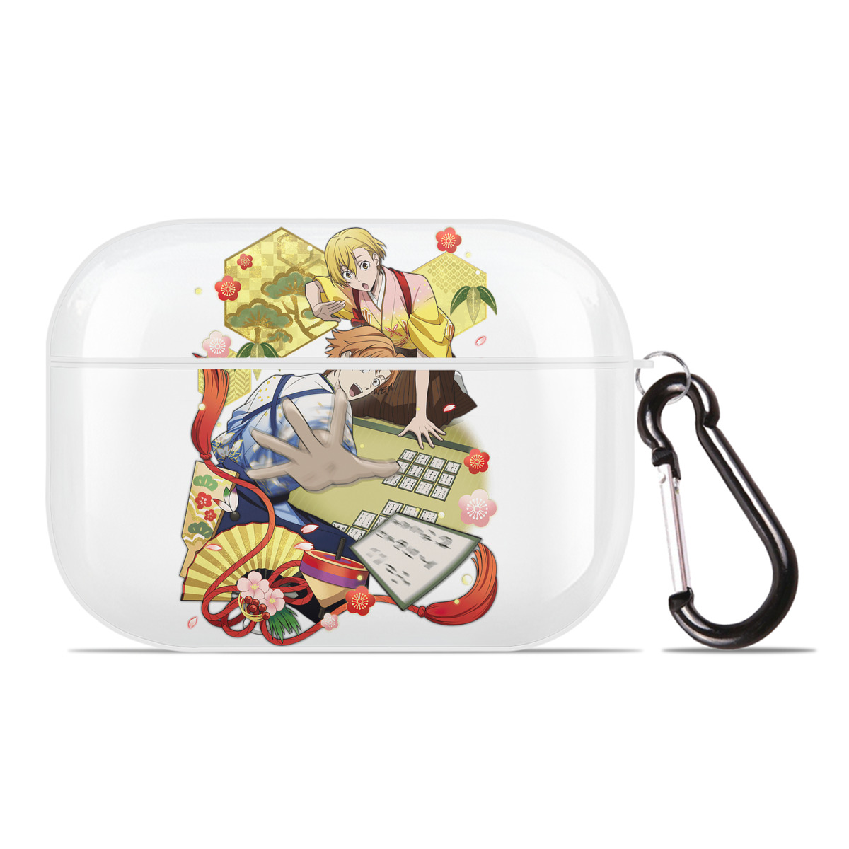 （画像用） 文豪ストレイドッグス Bungo Stray Dogs 【AirPods Pro用】ハードシェル保護ケース 耐衝撃・防指紋・カラビナ付き商品仕様