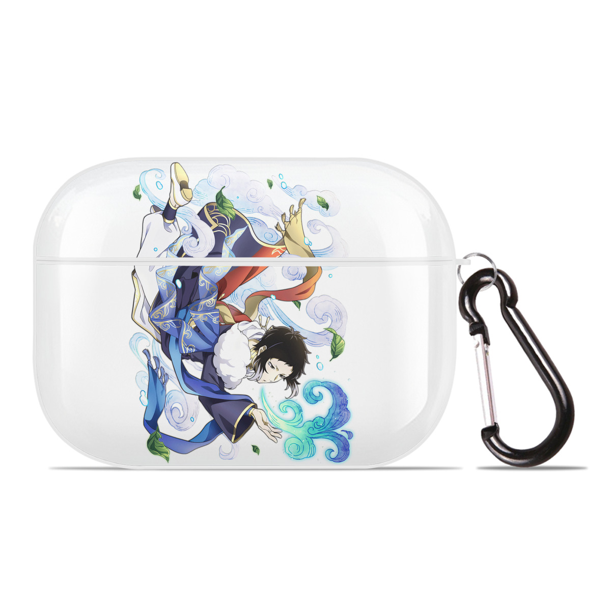 （画像用） 文豪ストレイドッグス Bungo Stray Dogs 【AirPods Pro用】ハードシェル保護ケース 耐衝撃・防指紋・カラビナ付き商品仕様