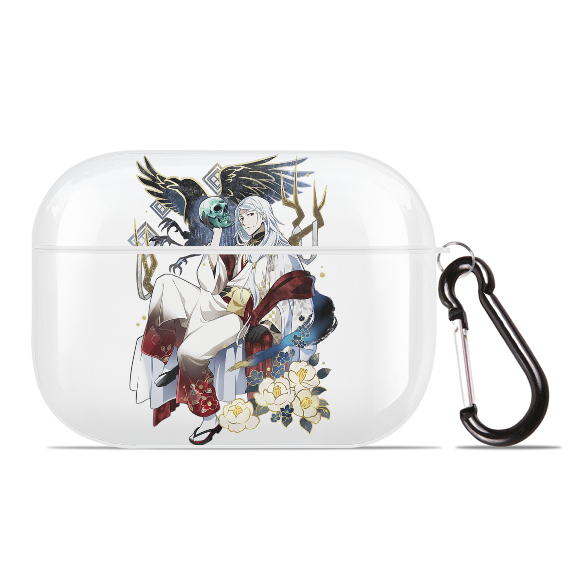 （画像用） 文豪ストレイドッグス Bungo Stray Dogs 【AirPods Pro用】ハードシェル保護ケース 耐衝撃・防指紋・カラビナ付き商品仕様