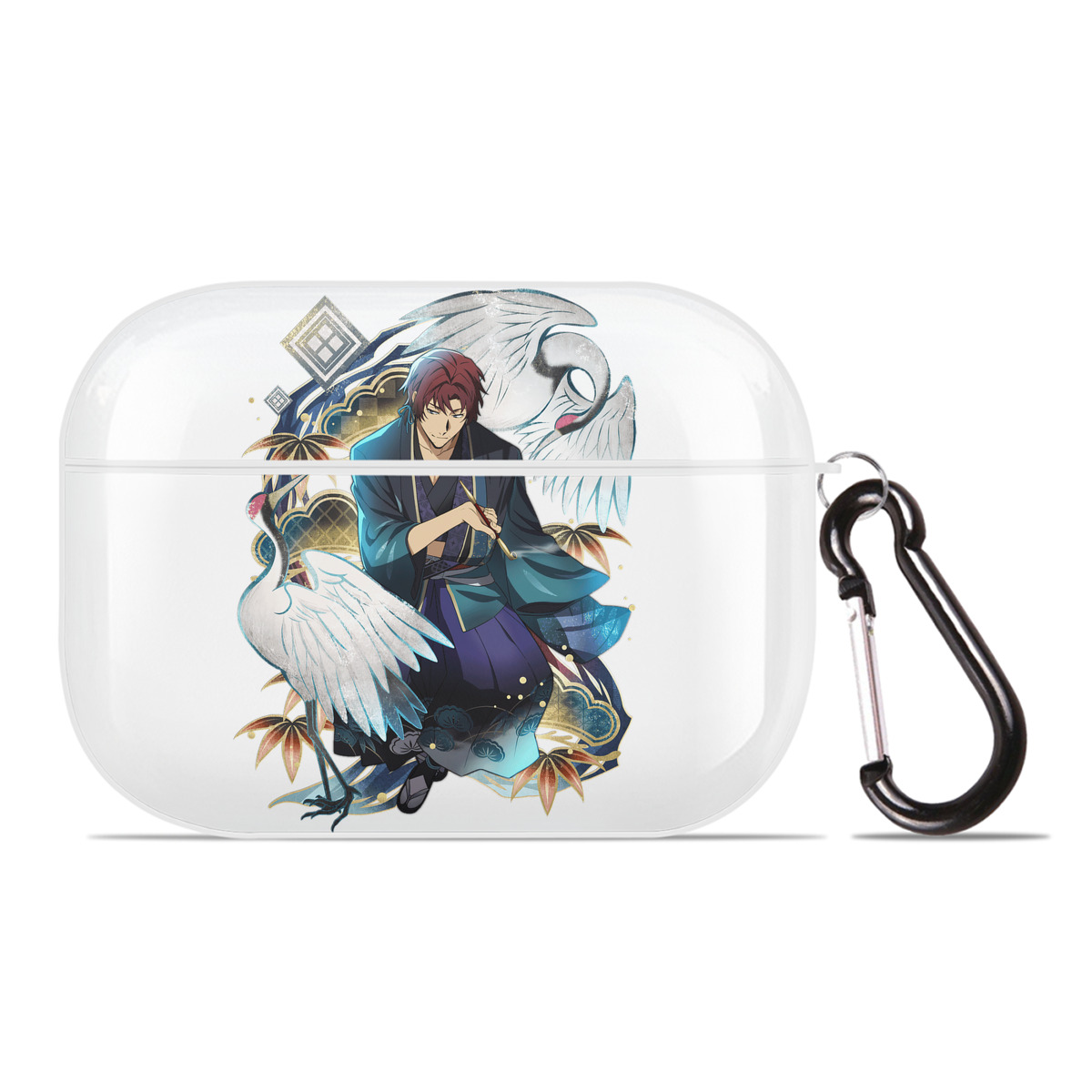（画像用） 文豪ストレイドッグス Bungo Stray Dogs 【AirPods Pro用】ハードシェル保護ケース 耐衝撃・防指紋・カラビナ付き商品仕様