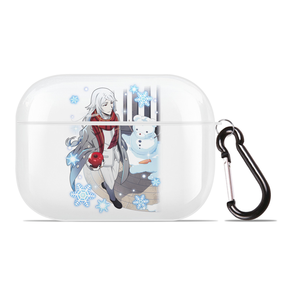（画像用） 文豪ストレイドッグス Bungo Stray Dogs 【AirPods Pro用】ハードシェル保護ケース 耐衝撃・防指紋・カラビナ付き商品仕様
